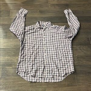 Polo Ralph Lauren Blaire Vintage Button Down Shirt Plaid Mens Size Large